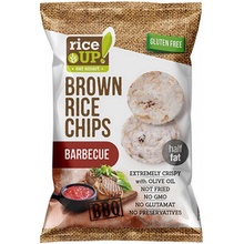 Rice Up Rýžové chipsy s příchutí barbecu 60 g