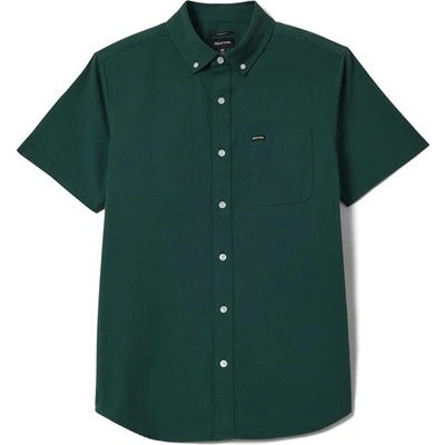 Brixton košile Sanford Oxford krátký rukáv woven Primal green