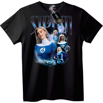 NOONEBRAND Тениска Storm Фантастичните Четирима - XS, Black