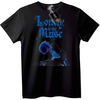 NOONEBRAND Тениска Lommy е Музата - XL, Black