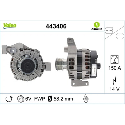 generátor VALEO 443406