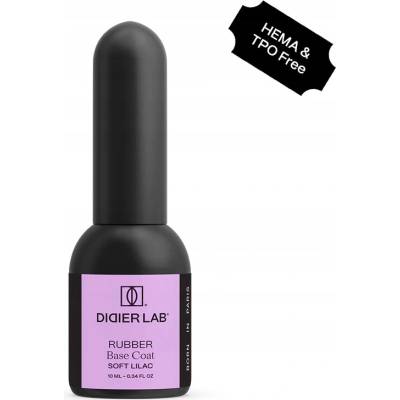 Didier Lab Kaučuková báze pro hybridní laky, Soft Lilac, 10 ml