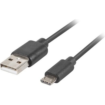 Lanberg CA-USBM-20CU-0030-BK USB Micro (M) na USB-A (M), 3m, černý