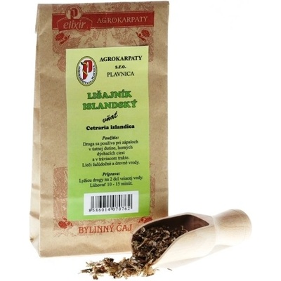 Agrokarpaty bylinný čaj PĽUZGIERKA ISLANDSKÁ LIŠAJNÍK VŇAŤ 30 g