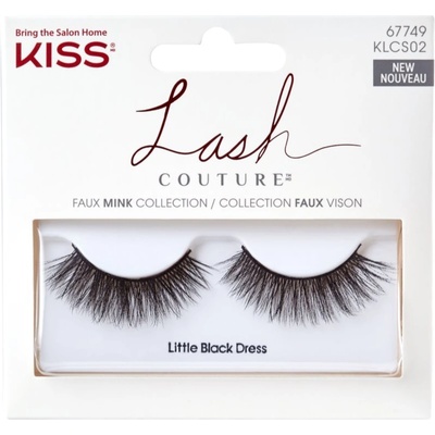 KISS Lash Couture Faux Mink изкуствени мигли Little Black Dress 1 чифт