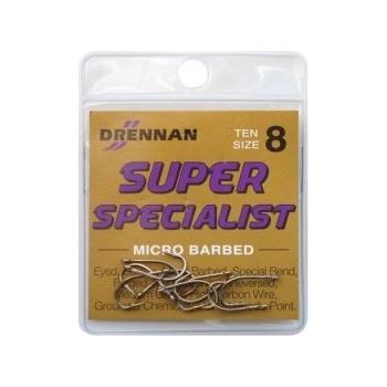 DRENNAN Super Specialist S Očkem A Protihrotem vel.6 10 ks