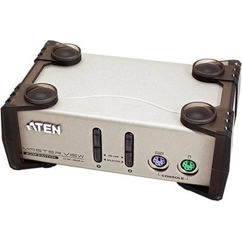 Aten CS-82A KVM elektronický přepínač, pro 2 PC, 1xVGA, 1xkláv., 1xmyš, stolní