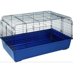 FLAMINGO Cage Sprinters Black Blue - клетка за заек голяма, синя, 100 х 57 х 54 см - Белгия - 201876