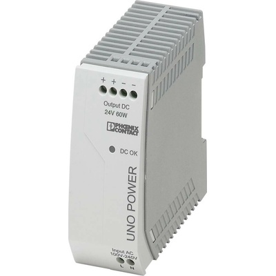 Phoenix Contact 2902992 síťový zdroj na DIN lištu 24 V/DC 2.5 A 60 W Počet výstupů:1 x Obsah 1 ks