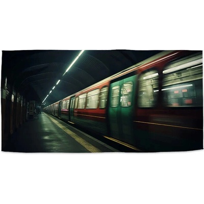 Sablio Uterák Metro na tmavej stanici 30 x 50 cm