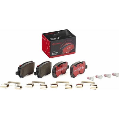 Sada brzdových platničiek kotúčovej brzdy BREMBO P 86 021X