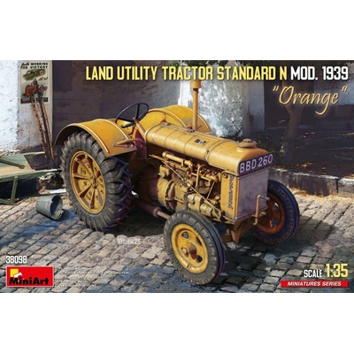 MiniArt Land Utility Tractor Standard N Mod. 1939 Orange 1:35