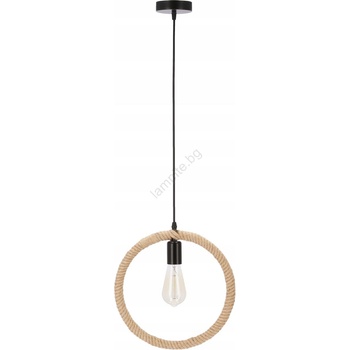 Candellux Пендел на кабел KOLO 1xE27/40W/230V бежов/черен (CA1149)