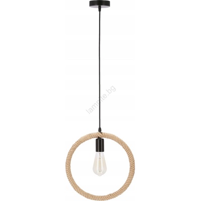 Candellux Пендел на кабел KOLO 1xE27/40W/230V бежов/черен (CA1149)