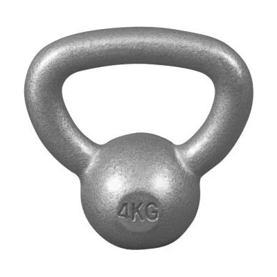 Gorilla Sports Kettlebell činka liatinová 4 kg