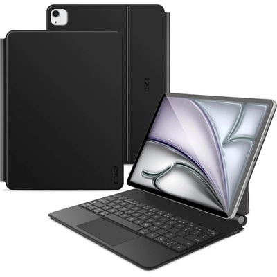 Tech-Protect SMARTCASE MAGNETIC + klávesnice pro iPad Pro 12.9 4 5 6 2020-2022 Air 13 1 2 2024-2025 5906302363452 černé