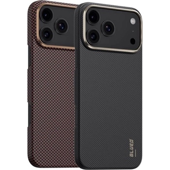 Blueo Magsafe Калъф за iPhone 17 Pro, Blueo Slim Aramid Fiber Case, Кафяв (6934663706112)