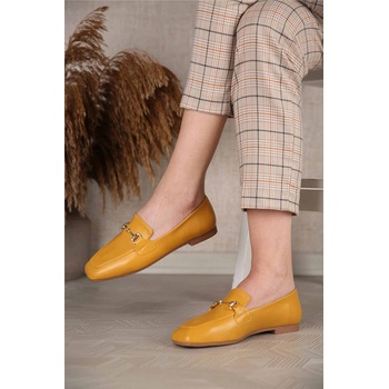 Moda Trend Дамски лоуфъри - Горчица 302304 (302304_Горчица)