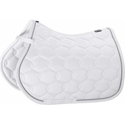 Eskadron podsedlová dečka Glossy Wave Contrast bílá – Zboží Dáma