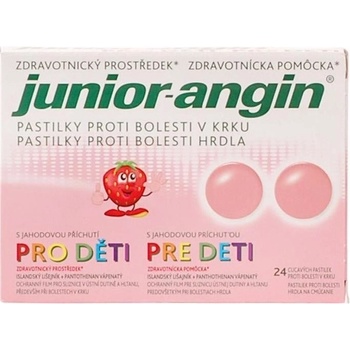 Junior angin pastilky 24 ks