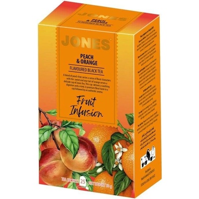 JONES Black Peach & Orange přebal 25 x 2 g