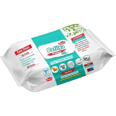 Pafilya Кърпички за почистване на повърхности Pafilya, 102бр, с аромат на бял сапун, силикон (р-8и986)