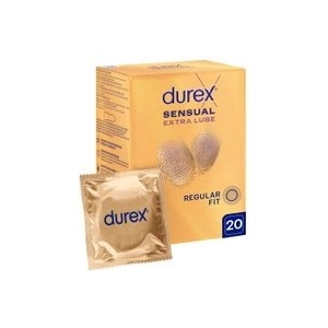 Durex Sensual Extra Lube 20 бр (P25345)