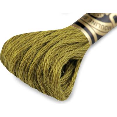 Vyšívací příze DMC Mouliné Spécial Cotton Varianta: 732 olivín, Balení: 1 ks 27729/15784/175915