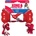 KONG GOODIE BONE with rope M- Гумен кокал с въже за кучета, 18.42 см
