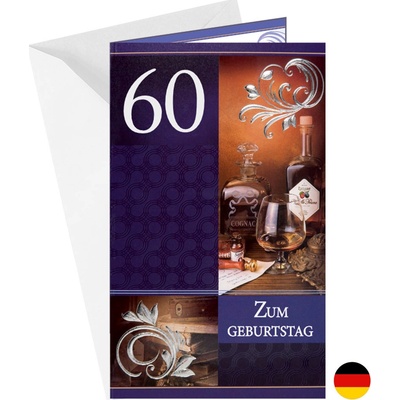 ARGUS Přání k narozeninám 60 DE 15-6282n60
