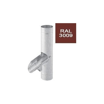 Evromat Odvaděč vody klapka 100 mm červený