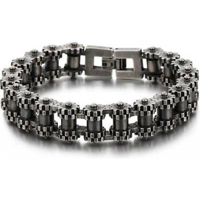 Impress Jewelry náramek z chirurgické oceli Moto Machine Vintage Dark 2209261411252133-X