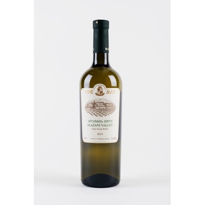Wine Man Alazani Valley Semi Sweet White Wine 11,5% 0,75 l (holá láhev)
