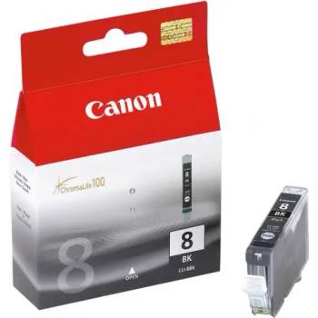 Canon ГЛАВА ЗА CANON PIXMA iP 4200/5200/5200R/6600D/MP 500/800 - Black - ink tank - /8/ - CLI-8BK (CLI8BK) - PN 0620B001 (201CANCLI 8BK)