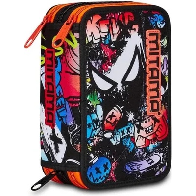 Mitama Spider King ученически несесер с 3 ципа, ПЪЛЕН