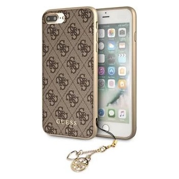 Púzdro Guess Charms Hard Case 4G iPhone 7/8 Plus hnedé