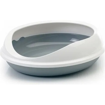 Image 1 of SAVIC Figaro открита кръгла котешка тоалетна с борд 55 / 48.5 / 15.5 см