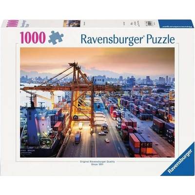 Ravensburger Пъзел Ravensburger от 1000 части - Пристанище Хамбург (12000583)