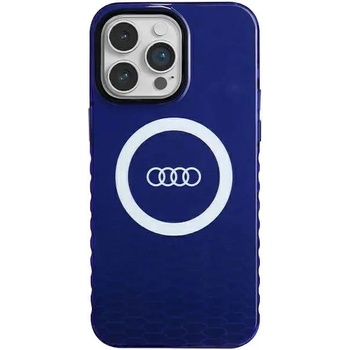 Audi Кейс Audi IML Big Logo MagSafe за iPhone 14 Pro Max, син (AUDI000082-0)