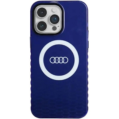 Audi Кейс Audi IML Big Logo MagSafe за iPhone 14 Pro Max, син (AUDI000082-0)