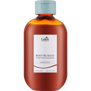 La'dor Root Re-Boot Purifying Shampoo Ginger & Apple - Шампоан против косопад за чувствителна кожа с джинджифил и ябълка 300мл