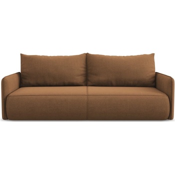 makamii Оранжев разтегателен диван с място за съхранение 216 cm Nanea - Makamii (NANEA_3SF_24_P1_C9)