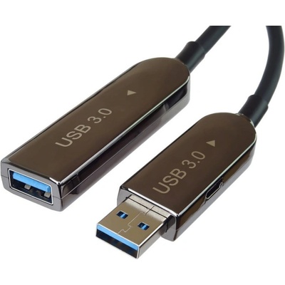 Premiumcord ku3fiber10 USB3.0 + 2.0 prodlužovací optický AOC A/Male - A/Female, 10m