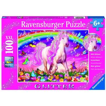 Ravensburger - Puzzle Unicorn 100 XXL glitter - 100 piese