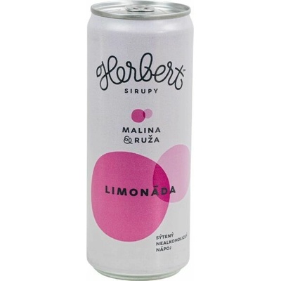 Herbert limonáda Malina & Ruža 330 ml