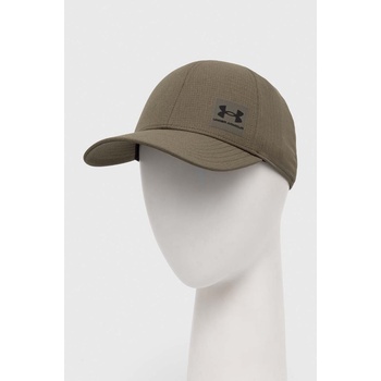 Under Armour Шапка с козирка Under Armour Iso Chill Armourvent в зелено с изчистен дизайн (1383438)