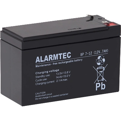 ALARMTEC АКУМУЛАТОР alarmtec 12v/7ah (b1791010)