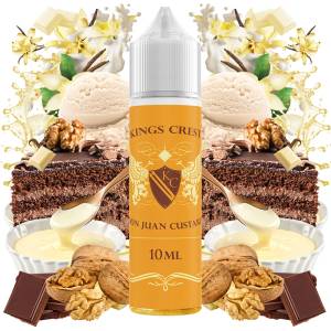 King's Crest Kings Crest Don Juan Custard 10ml/60ml