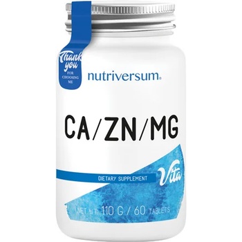Nutriversum Vita Ca/Zn/MG, 60 таблетки, Nutriversum