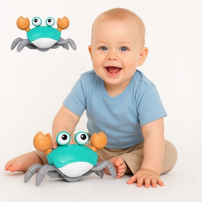 OEM - Interaktivní krab se zvukem zelený – Hledejceny.cz